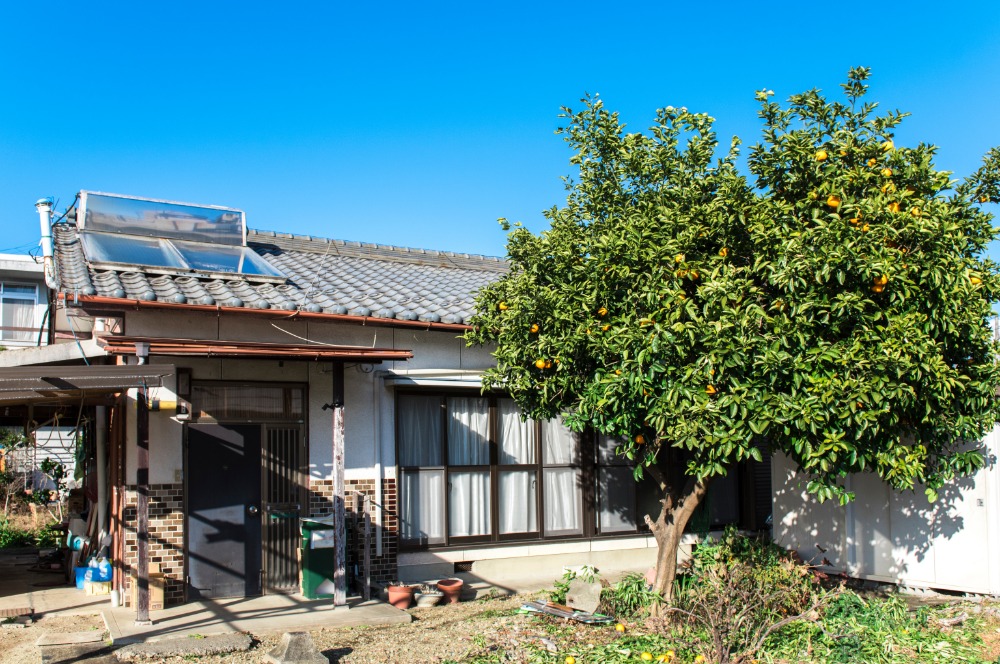 住む人がいない空き家の解体